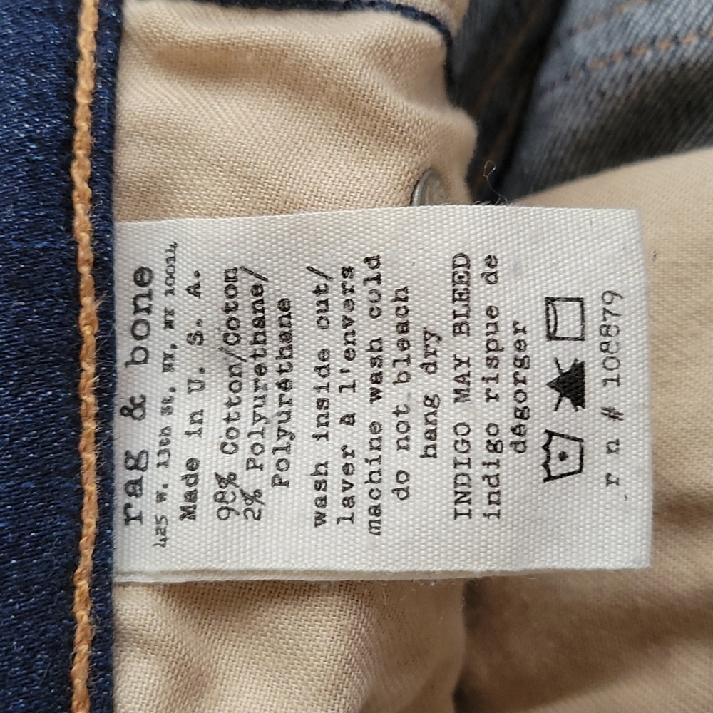 Rag & Bone Stretch Jeans - Picture 7 of 7